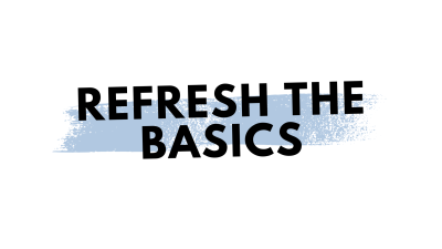 Want to refresh the Basics with our Inspiration Bites?